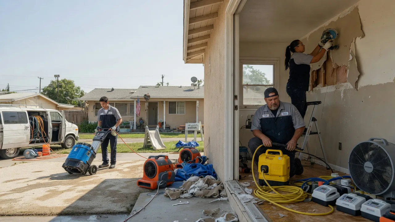 Water Damage Restoration in North Carolina near me
